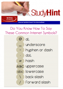 internet symbols