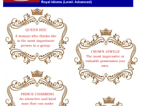 Royal Idioms